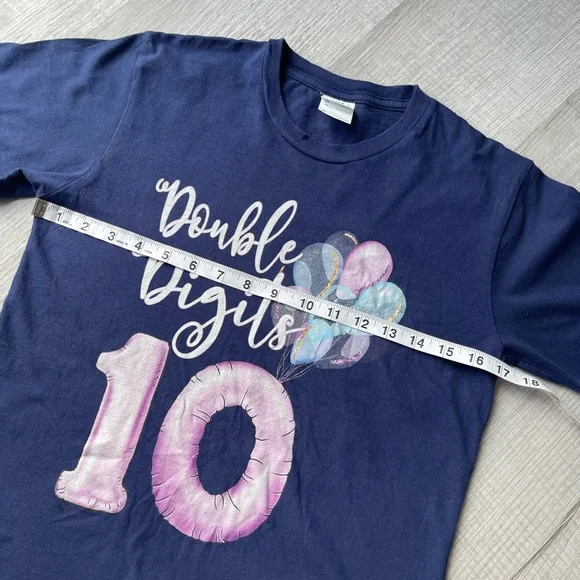 Kid’s “Double Digit” t-shirt, size M. - Picture 9 of 9